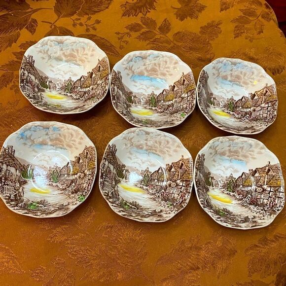 Olde English Countryside By Johnson Brothers 6 bowls - Picture 1 of 10